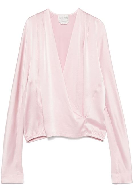 Blusa in seta in rosa Forte forte - donna FORTE FORTE | Bluse | 133022001